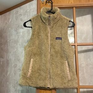 Patagonia Tan Fleece Vest